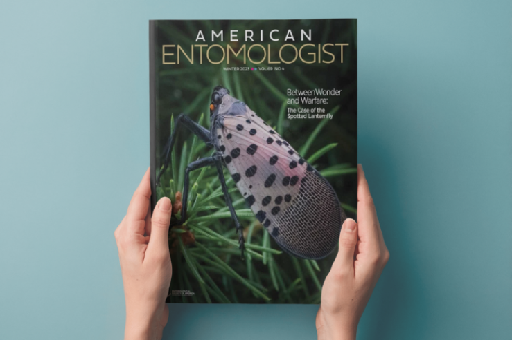 AE American Entomologist Cover - V69I4 Spotted Lanternfly Mockup